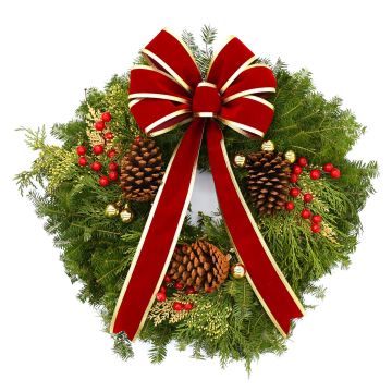 'Home for the Holidays' Wreath