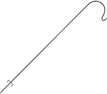 Black Hummingbird Feeder, 77"