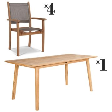 Gabriel Gardens™ Chippewa 5 Piece Dining Set