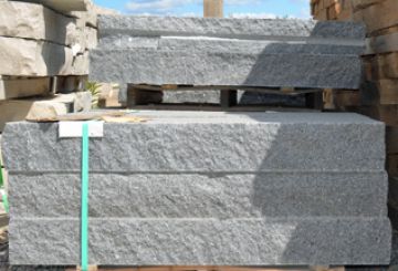 Charcoal Granite Sawn Steps