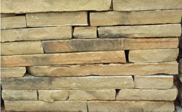 Petrified Seashore Natural Stone Retaining Wall, 8" Wide, Random Lengths