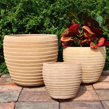 BORDER CONCEPTS Elei Terracotta Planter 'Sienna'