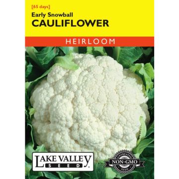 Brassica, Cauliflower, Early Snowball, 0.75g