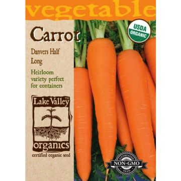 Daucus, Carrot, Danvers Half Long, 1.5g