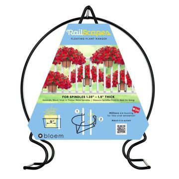 bloem® RailScapes Floating Railing Planter Clips for Thicker Rails 3 pack