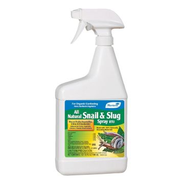 Monterey All Natural Snail and Slug Spray, 1 Quart