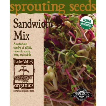 Mix, Sprouting Seeds, Sandwich Mix, 30g