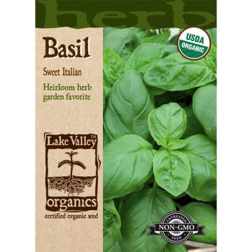 Ocimum, Basil, Sweet Italian Basil, 0.75g