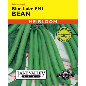 Phaseolus, Bean (Pole), Blue Lake FM1, Value Pack, 40g