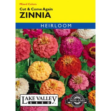Zinnia, Cut & Come Again Zinnia, 0.75g