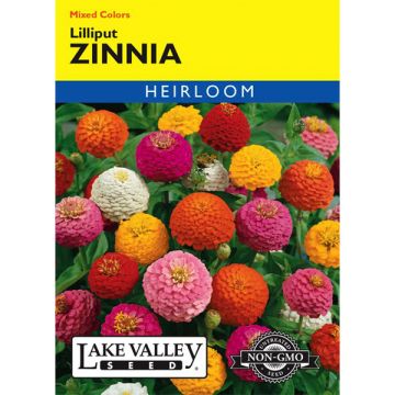 Zinnia, Lilliput Zinnia, 0.75g