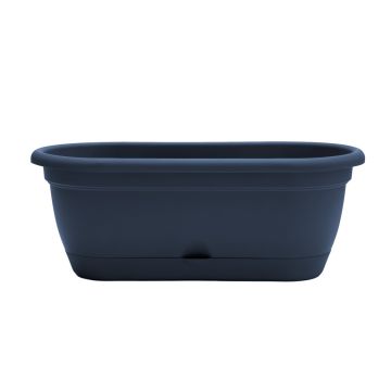 Bloem, Lucca Window Box, Navy, 18"