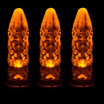 Gabriel Lights® LED M6 Facet Yellow String Lights