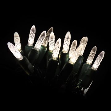 Gabriel Lights® LED M6 Facet Warm White Twinkle String Lights