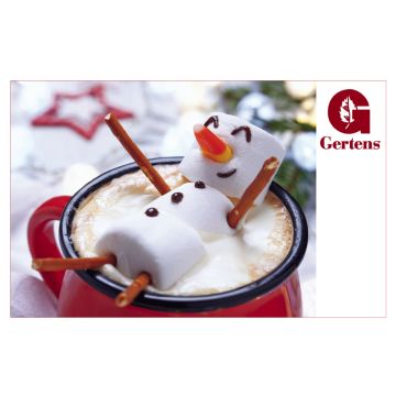 Hot Chocolate Snowman - Gift Card