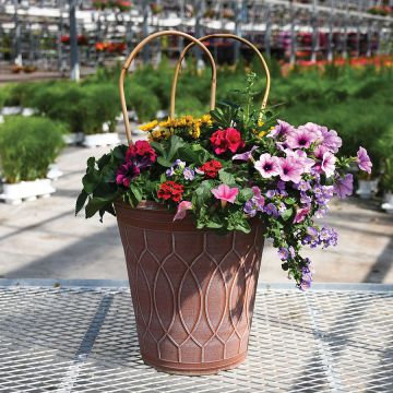 12" Mini Awesome Combo Round Patio Planter