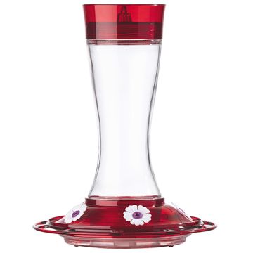 More Birds, Garnet Hummingbird Feeder, 20 oz