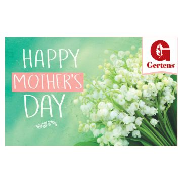 Happy Mothers Day - Flower Bouquet - Gift Card