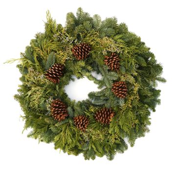 'Multicone' Wreath