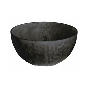 Napa Bowl Planter, Black