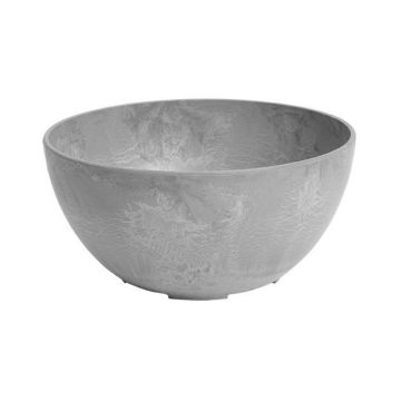 Napa Bowl Planter, Gray