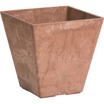 Novelty, Ella Square Planter, Rust