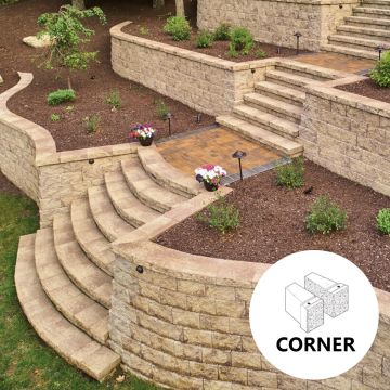 COUNTY County Block® Corner Blocks