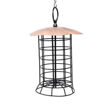 Songbird Essentials™ Copper Roof Suet Log Feeder