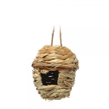 Songbird Essentials SE936 Round Hanging Grass Roosting Pocket