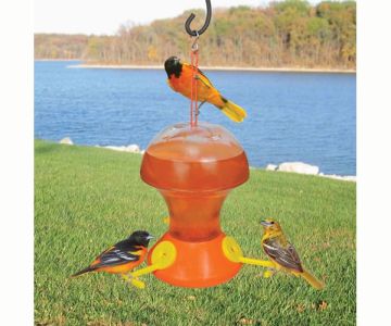 Songbird Essentials™ Flite line Oriole Feeder With Bee Guard, 52 oz