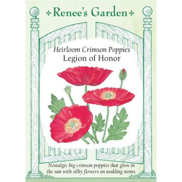 Papaver, Poppy, Shirley Poppies, Legion of Honor ~ 4000 seeds