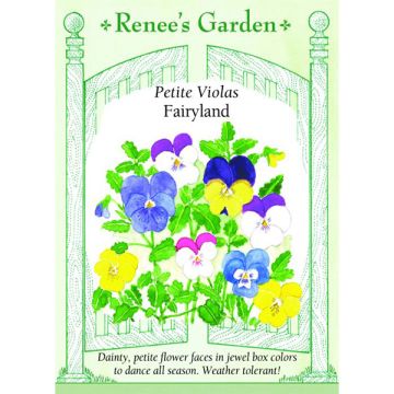 Viola, Petite Violas, Fairyland, ~ 120 seeds