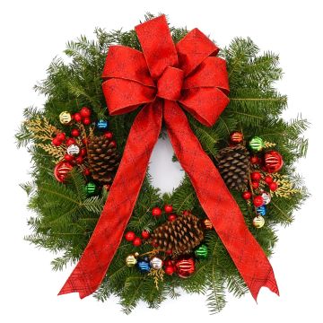 'Gertens Signature' Traditional Fiesta Wreath