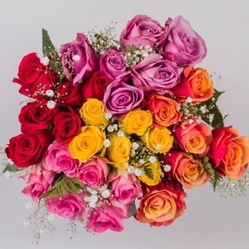 Six Stem Rose Bouquet