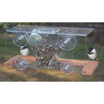 Songbird Essentials SE538 Center Hopper Window Feeder 8