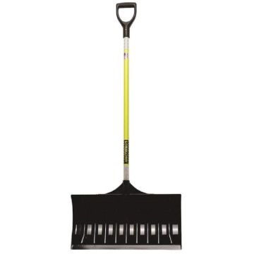 Structron® S600 Power™ Blizzard Buster Snow Pusher with D-Grip 24IN Poly-Blade 45IN Fiberglass Handle