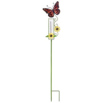 Sunset Vista Designs, Butterfly Rain Gauge Orange