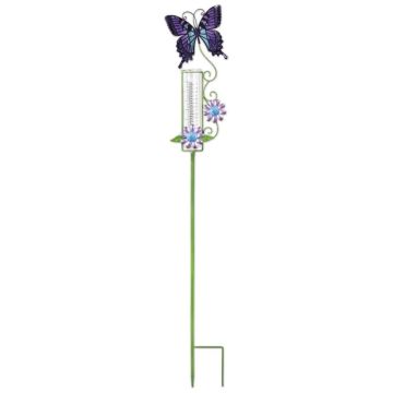 Sunset Vista Designs, Butterfly Rain Gauge Purple