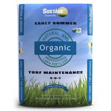 Sustane Early Summer Turf Maintenance 9-0-2 Fertilizer - 30 lbs.