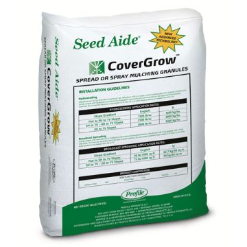 Seed Aide® CoverGrow™ Spread or Spray Mulching Granules