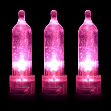 Gabriel Lights® LED T5 Pink String Lights