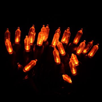 Gabriel Lights® LED T5 Orange String Lights