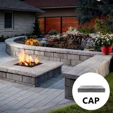 BELGARD Tandem™ Veneer Wall System: Cap Stones