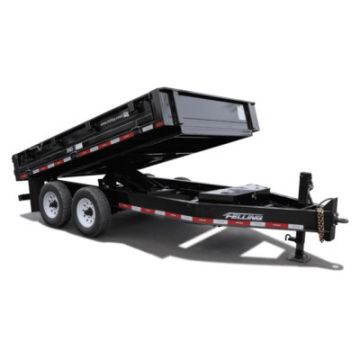 Double Axle Felling Dump Trailer