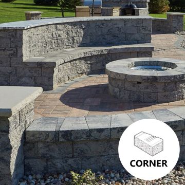COUNTY Tribute® Corner Blocks: Splitface