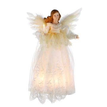 Kurt S. Adler® Ivory Angel Treetop