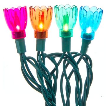 Kurt S. Adler® Tulip Multi-Colored Flower String Light