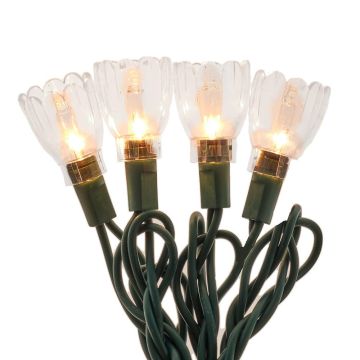 Kurt S. Adler® Tulip Clear Flower String Light