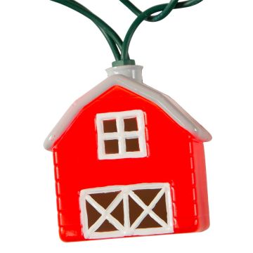Kurt S. Adler® Red Barn String Light