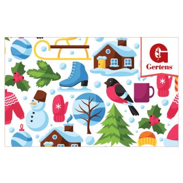 Winter Wonderland Illustration - Gift Card